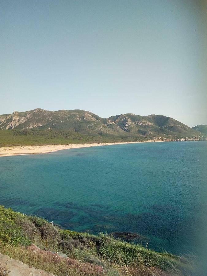 Ferienwohnung Al Mare, Al Sole, Si', Ma Nella Casa Del Minatore Buggerru Exterior foto